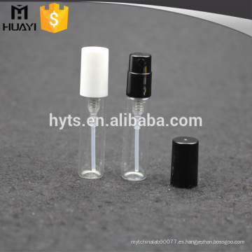 frasco de vidrio recargable mini frasco de perfume con atomizador